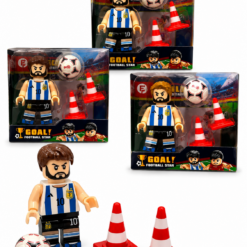 JUGADORES DE FÚTBOL TIPO LEGO