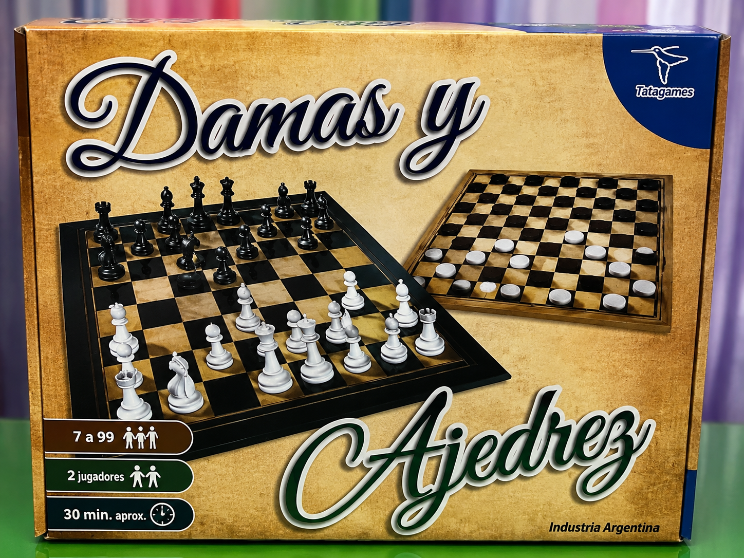 DAMAS Y AJEDREZ