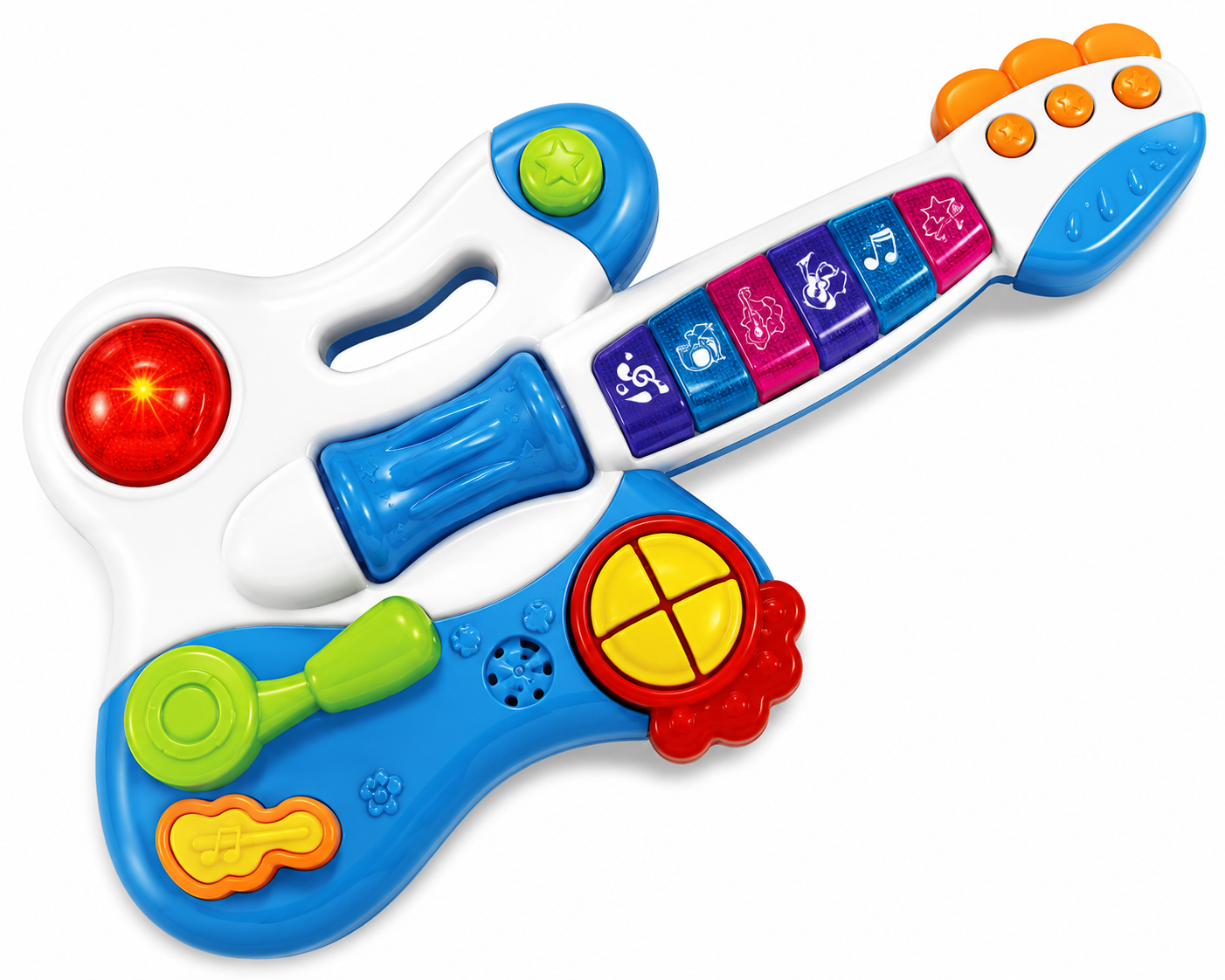GUITARRA CON LUCES Y SONIDOS - Imagen 2