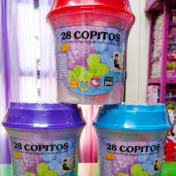 BALDE COPITOS CON 28 VASITOS PARA APILAR
