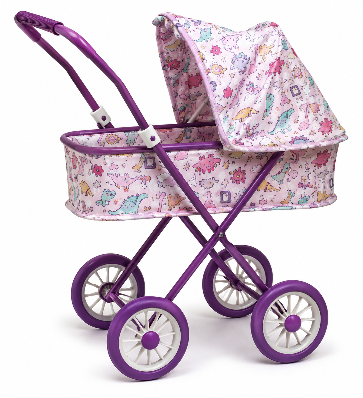 COCHE CUNA METAL