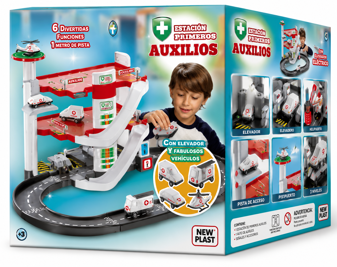 ESTACIÓN PRIMEROS AUXILIOS 3 NIVELES