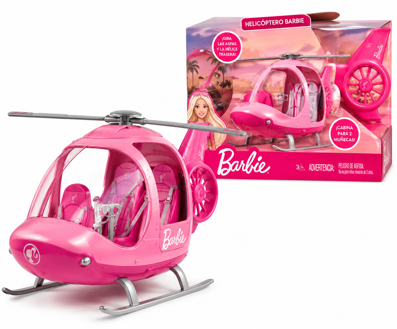 HELICÓPTERO BARBIE