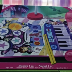 ALFOMBRA MUSICAL CON MICRÓFONO MINNIE