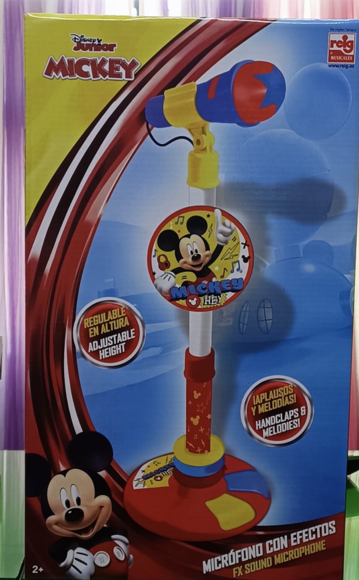 MICRÓFONO DE PIE MICKEY