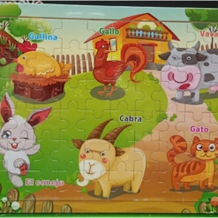 PUZZLE ANIMALES 60 PIEZAS