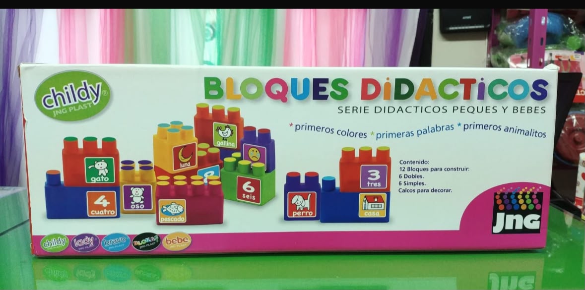 BLOQUES GIGANTES 12 PIEZAS