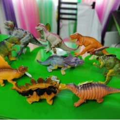 DINOSAURIOS DE GOMA POR UNIDAD