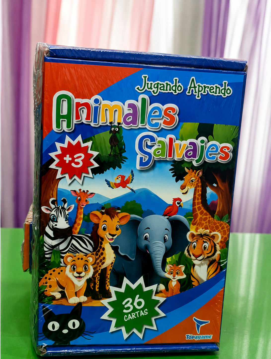 JUGANDO APRENDO ANIMALES SALVAJES
