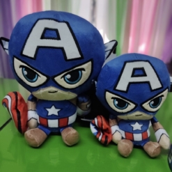 PELUCHE CAPITÁN AMÉRICA 15 CM