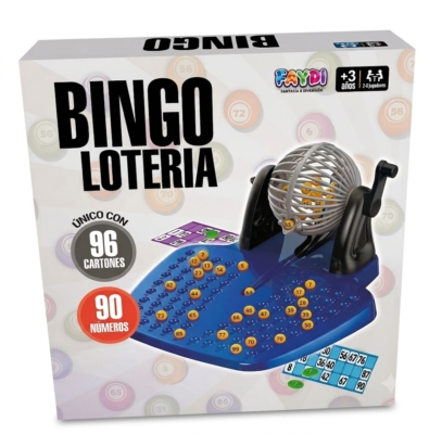 BINGO CON BOLILLERO 90 CARTONES